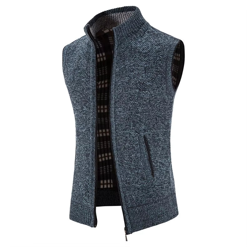 Kensington  Wool Full-Zip Vest
