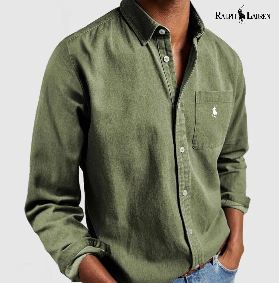 1+1 FREE Oxford shirt in linen