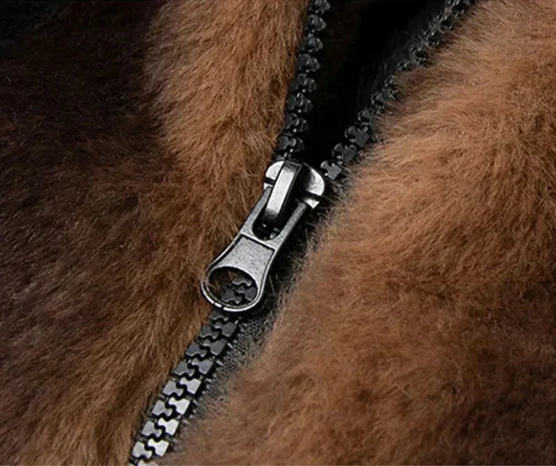 Women's Cavalli Fur Bomber Coat
