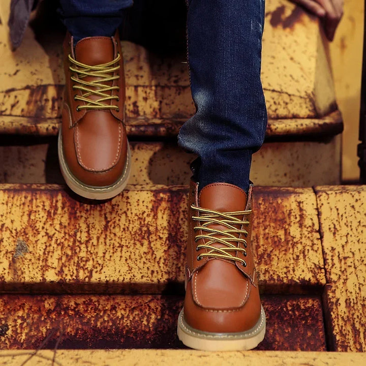 Lars™ | Leather Winter Boots